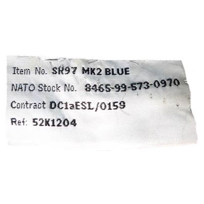 Batoh BRITSKÝ RAF medium MODRÝ použitý Esercito britannico 91403663 5
