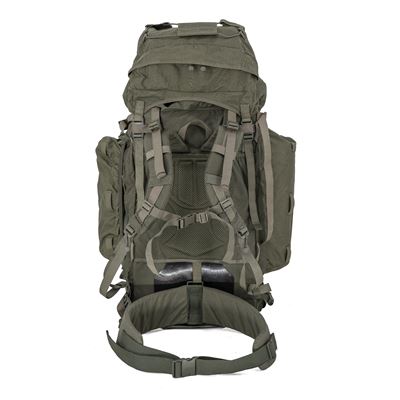 Zaino GRANDE BW SNIGEL DESIGN 110L VERDE usato Bundeswehr 91404030 5