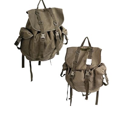 Zaino BW da montagna VERDE originale fondo gommato usato Bundeswehr 91404201 2