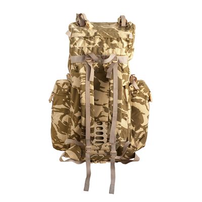 Zaino rumeno grande DESERT usato con telaio color sabbia Esercito rumeno 91406636 2