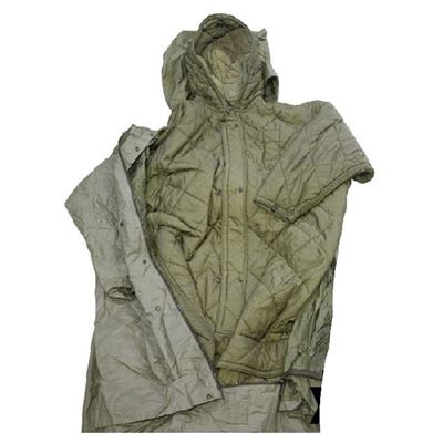 Sacco a pelo BW a due pezzi con maniche VERDE usato Bundeswehr 91411200 2