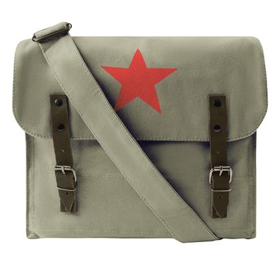 Borsa a tracolla con stella STAR Vintage VERDE
