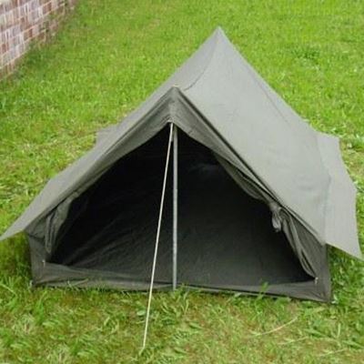 Tenda "A" con pavimento francese "cotone" VERDE usato