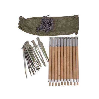 Set di picchetti e pali per la costruzione di tende per teloni NVA Esercito NVA/DDR 91424405 5