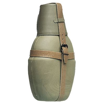 Bottiglia da campo NVA con tazza Thermo VERDE usata