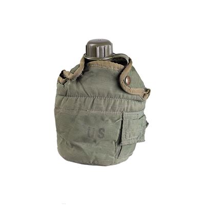 Bottiglia da campo US 1L con involucro usato