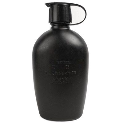 Bottiglia da campo olandese AVON da 1 litro con valvola di idratazione per maschera