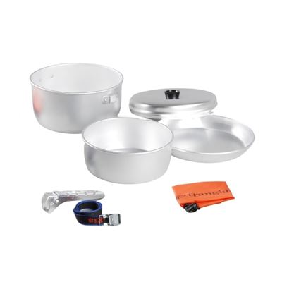 Set di stoviglie da tavola 5 pezzi ALU KSK Trangia quasi nuovo