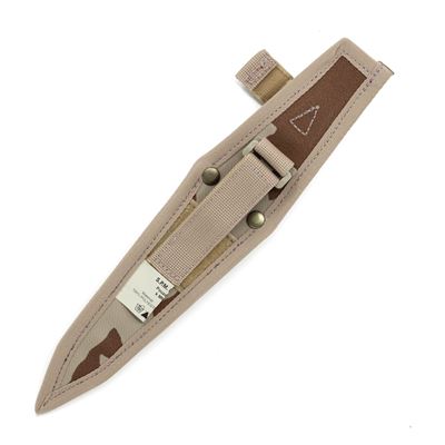 Pugnale con impugnatura in pelle e fodero vz.95 DESERT  91538210 2
