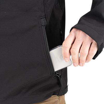 Giacca softshell con cappuccio 2012 per poliziotti militari NERA Esercito ceco 9156901 4