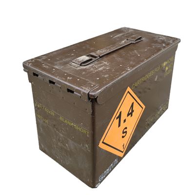 Cassa per munizioni UN0014 M2A1 in metallo media MARRONE usata  91592605 2