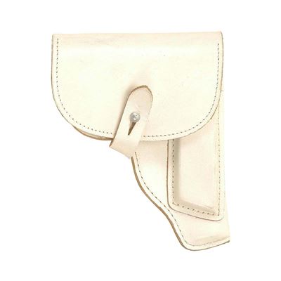 Fondina per pistola NVA MAKAROV in pelle BIANCA usata