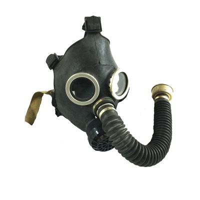 Maschera antigas russa per bambini con proboscide PDF-D (P15) NERA