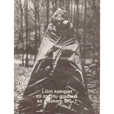 Maschera antigas CROATA con mantello Esercito croato 91650180 2