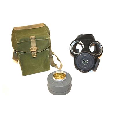 Maschera antigas britannica M44 MII usata