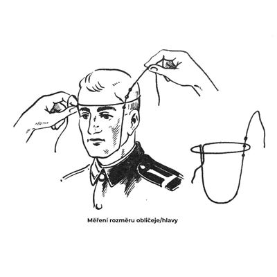 Maschera antigas ungherese M75 con filtro e custodia Esercito ungherese 91651500 5