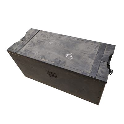 Cassa di legno con chiusura laterale SVIZZERA usata Esercito svizzero 917721 3