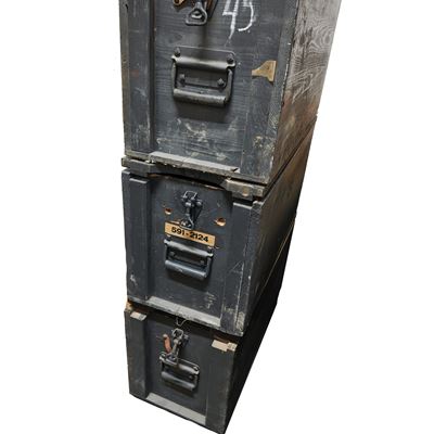 Cassa di legno con chiusura laterale SVIZZERA usata Esercito svizzero 917721 2