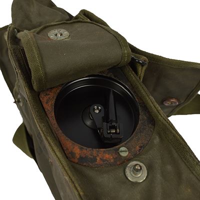 Telefono da campo US "EE8" in custodia di tela originale. Esercito americano 91810220 3