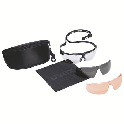 Occhiali tattici i-3 SET NERI