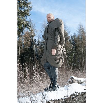 Sacco a pelo estremo con maniche Survival ONE OLIVA - VERDE CARINTHIA 92070 14
