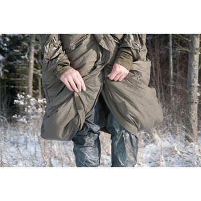 Sacco a pelo estremo con maniche Survival ONE OLIVA - VERDE CARINTHIA 92070 13