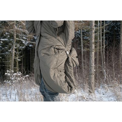 Sacco a pelo estremo con maniche Survival ONE OLIVA - VERDE CARINTHIA 92070 9