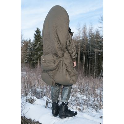 Sacco a pelo estremo con maniche Survival ONE OLIVA - VERDE CARINTHIA 92070 4