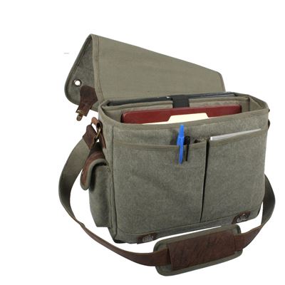 Borsa a tracolla VINTAGE TRAILBLAZER VERDE ROTHCO 9239 2