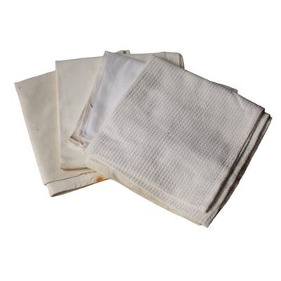 Asciugamano RUMENO in cotone usato