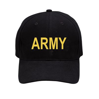 Cappellino da baseball ARMY NERO ROTHCO 9285 2