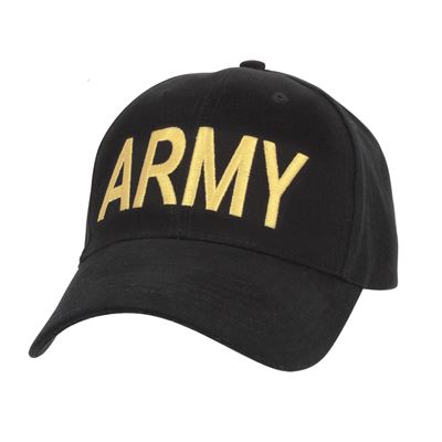 Cappellino da baseball ARMY NERO