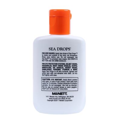 Gocce per occhiali SEA DROP detergenti e antiappannanti McNett® 9318 2
