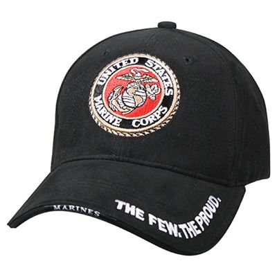 Cappellino DELUXE USMC G & A LOGO baseball NERO