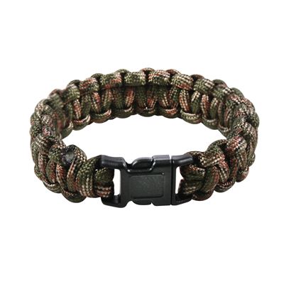Bracciale SURVIVAL PARACORD WOODLAND