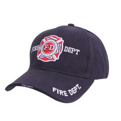 Cappellino DELUXE FIRE DEPARTMENT baseball BLU