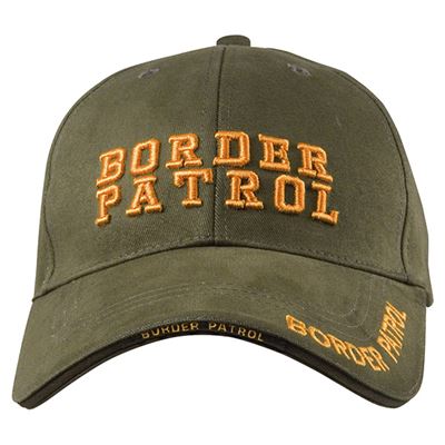 Cappellino DELUXE BORDER PATROL baseball VERDE ROTHCO 9368 2