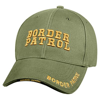 Cappellino DELUXE BORDER PATROL baseball VERDE