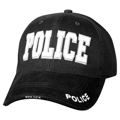 Cappellino DELUXE POLICE baseball NERO