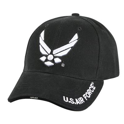 Cappellino DELUXE NEW WING AIR FORCE baseball NERO