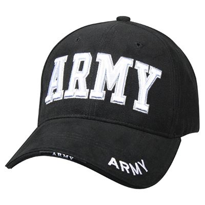 Cappellino DELUXE ARMY baseball NERO