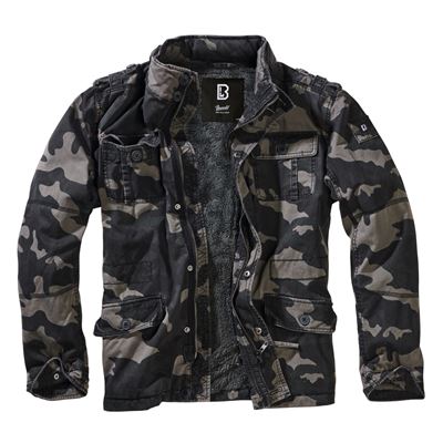 Giacca BRITANNIA JACKET imbottita DARK CAMO