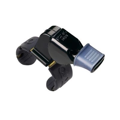 Fischietto MINI CMG® FINGERGRIP in plastica NERO
