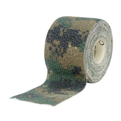 Nastro mimetico CAMO FORM® DIGITAL WOODLAND