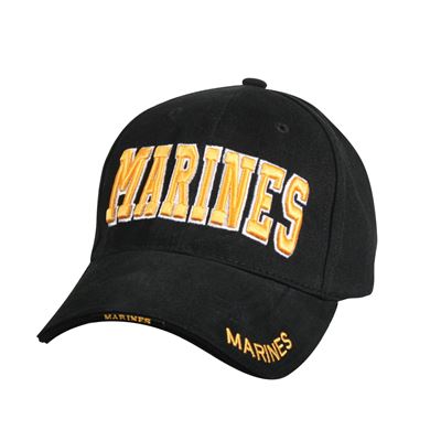 Cappellino DELUXE MARINES baseball NERO