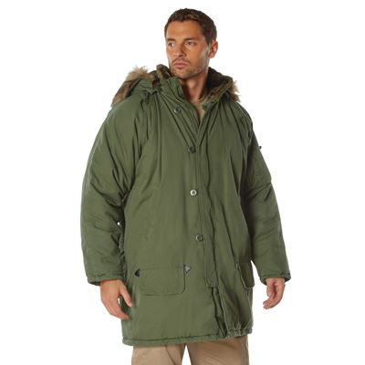 Giacca VINTAGE N-3B VERDE ROTHCO 9467 4