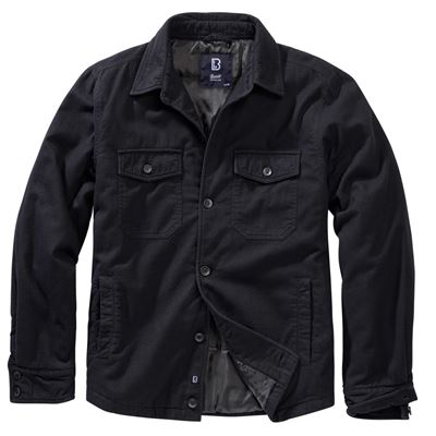 Camicia LUMBERJACKET manica lunga flanella NERO