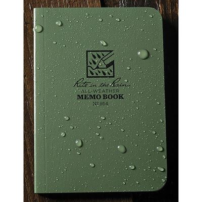 Blocco impermeabile RITE IN THE RAIN Memo Book VERDE RITE IN THE RAIN RR-954 2