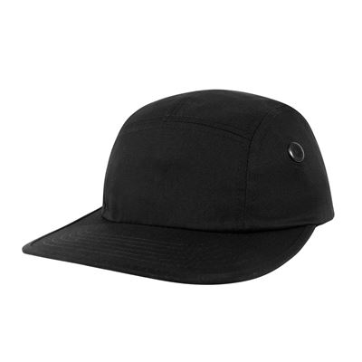 Cappellino con aperture laterali per la ventilazione NERO