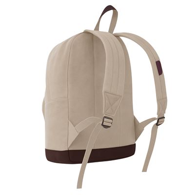 Zaino VINTAGE TEARDROP elementi in pelle KHAKI ROTHCO 9616 7